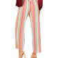 Double Take - Chic Striped Pants With Pockets