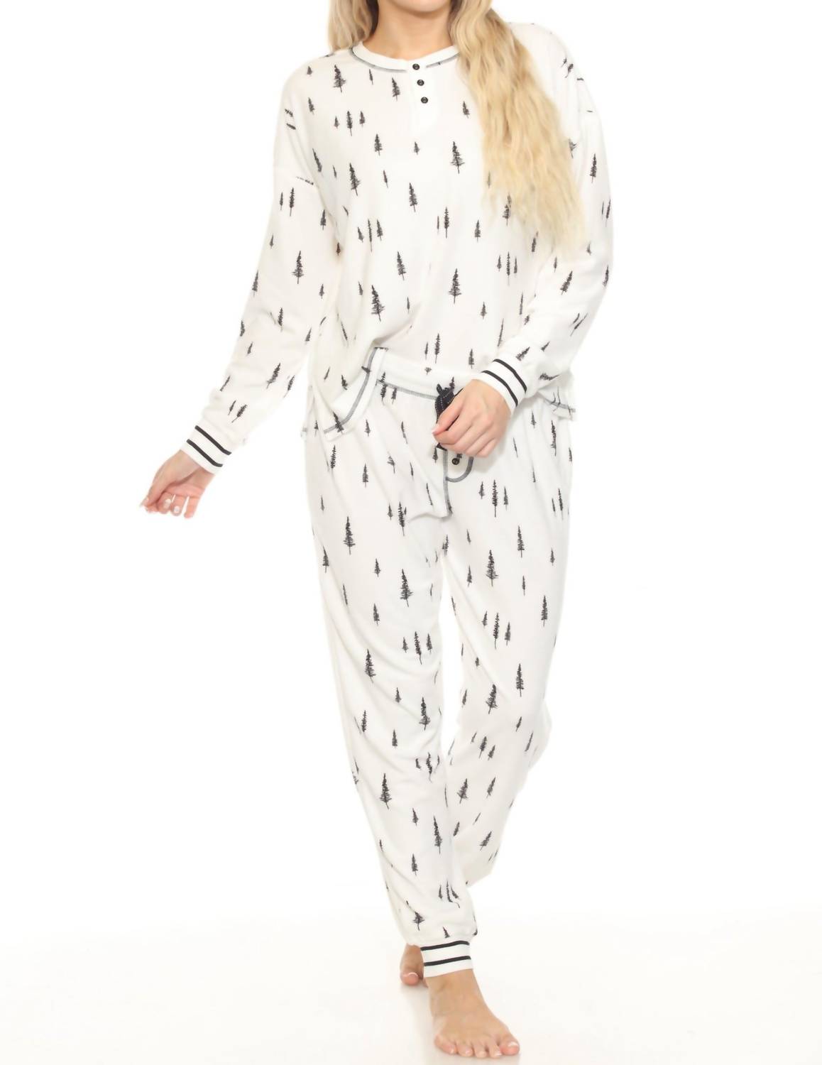 Pj Salvage - May The Forest Be With You Banded Lounge Pants