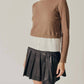 Deluc - LAYERED SWEATER SHIRT