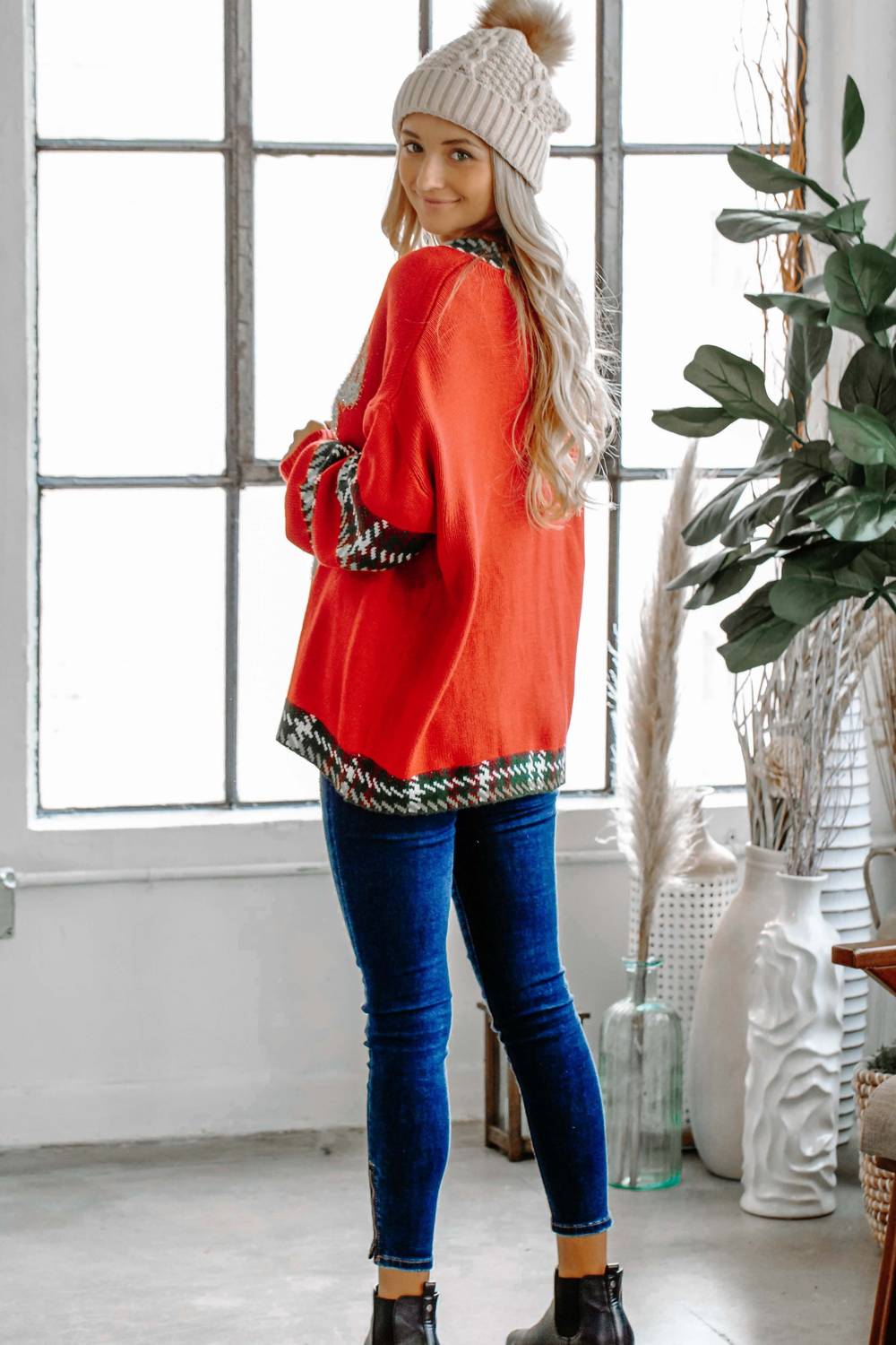 A Thousand Words - Christmas Reindeer Sweater