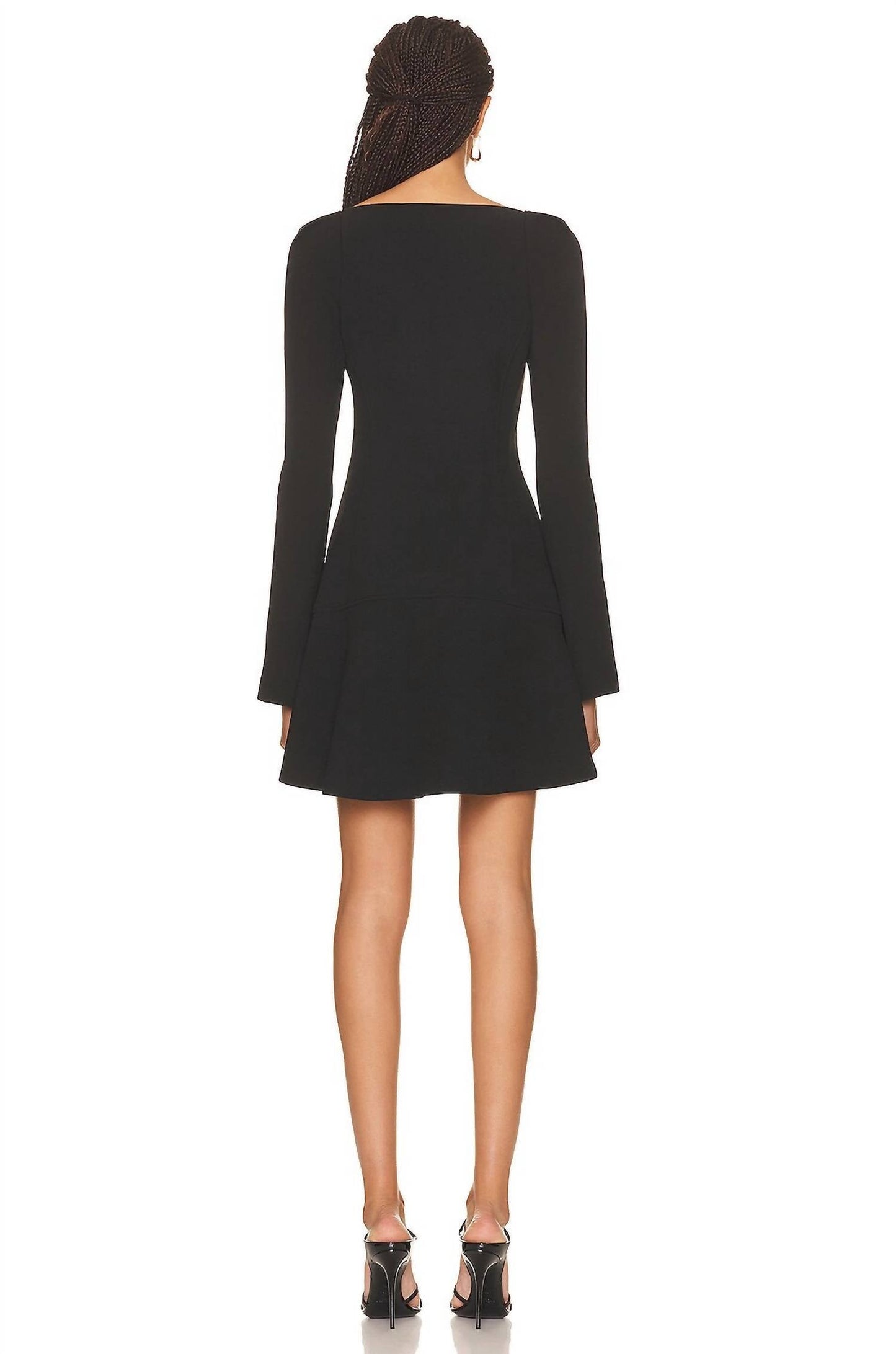 A.L.C. - Heidi Combo Fit And Flare Mini Dress