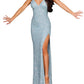 Aleta - Open Back Sequin Dress