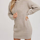 Bluivy - Delaney Chunky Waffle Hoodie Tunic Dress
