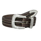 Lejon Leather Goods - Men's Vintage Bison Leather Coloma Usa Made Belt