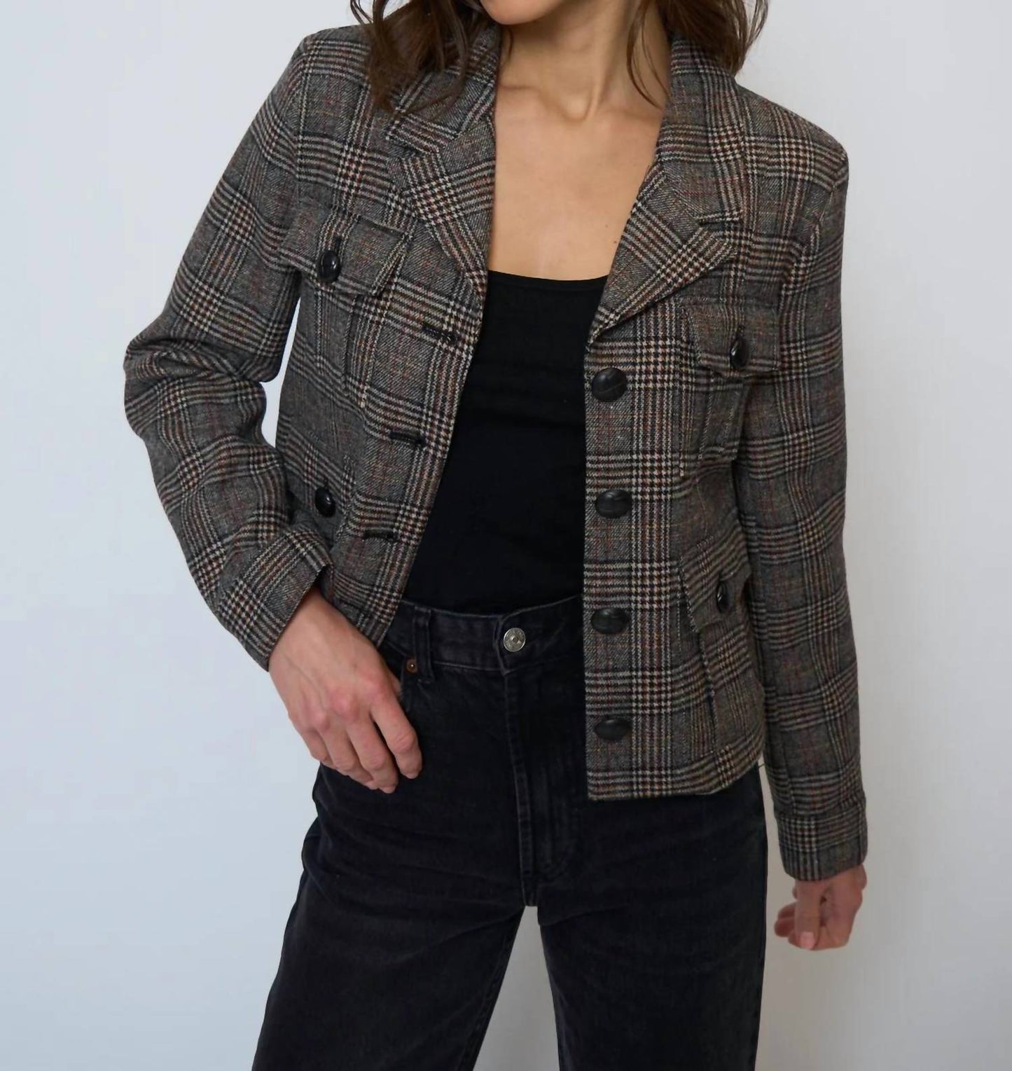 Central Park West - EDEN PLAID JACKET
