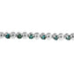 14K White Gold Round-Cut Blue Diamonds Bracelet (3.00 cttw, Blue Color, Clarity)