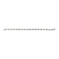 14k White Gold 2 1/4 Cttw Champagne Diamond Bar Link 7" Bracelet (Champagne Color, I1-I2 Clarity)