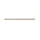 14K Yellow Gold 3.0 Cttw Princess Cut Quad Invisible Set Tennis Bracelet (H-I Color, SI1-SI2 Clarity) - 7â€