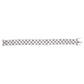 14K White Gold Pink Sapphire and Diamond Floral Lattice Link Bracelet - 7.25" Inches