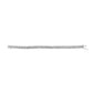 10k White Gold 2 cttw Diamond Fan-Shaped Link Tennis Bracelet (I-J Clarity, I3 Color) - Size 7.25"