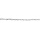 .925 Sterling Silver 1.0 Cttw Diamond Swirl Beaded Link Bracelet (I-J Color, I3-Promo Clarity) - 7.25" Inches