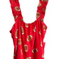 Adrienne - Women's Football Ruffle Tank Top