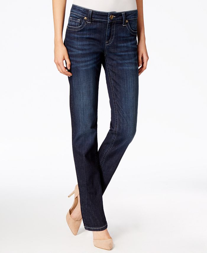 Kut From The Kloth Women's Stevie Straight Leg Jeans Blue Size 4