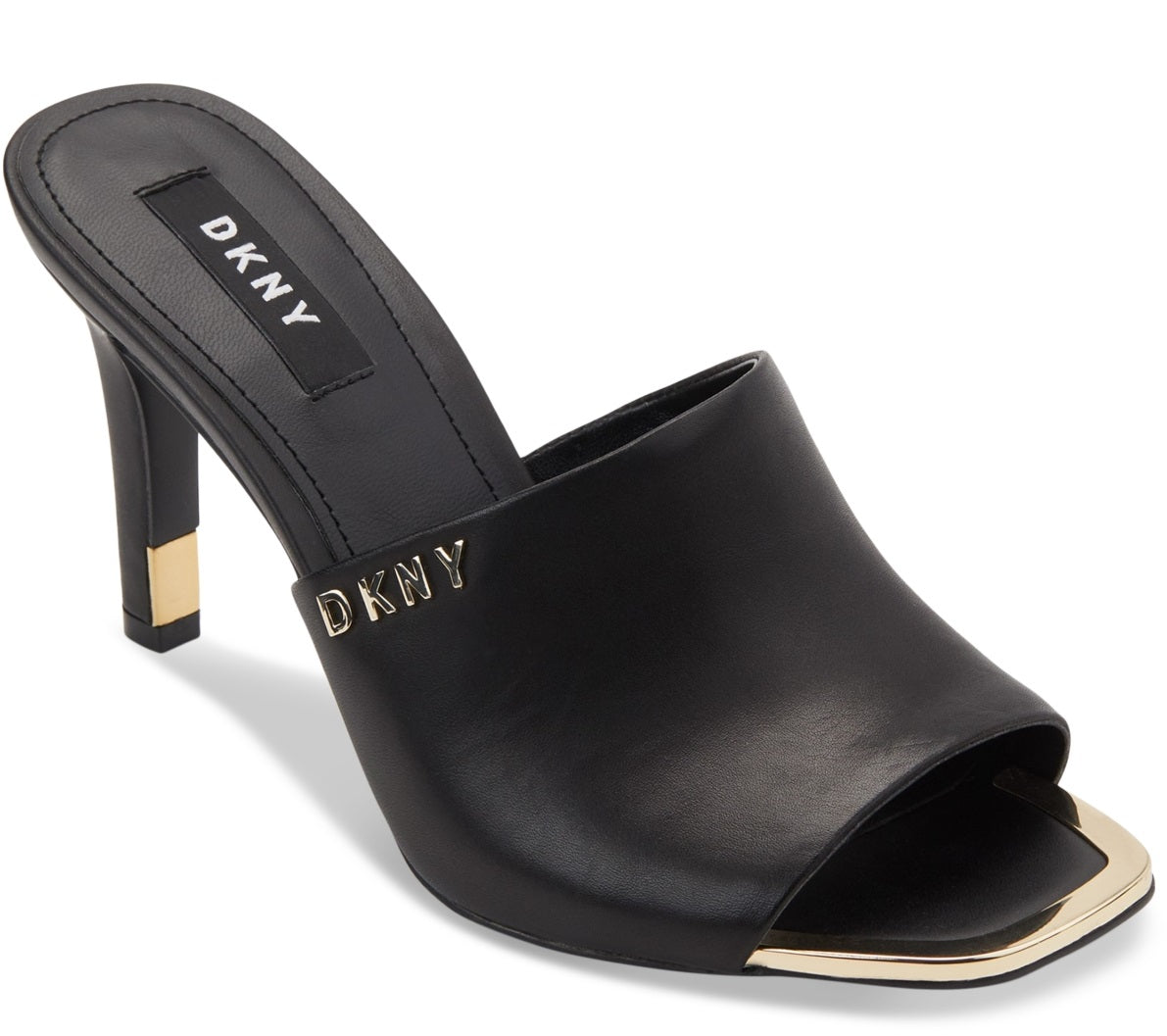 DKNY Women's Bronx Dress Sandals Black Size 6.5