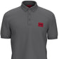 Hugo Boss Men's Slim Fit Polo Gray Size Medium