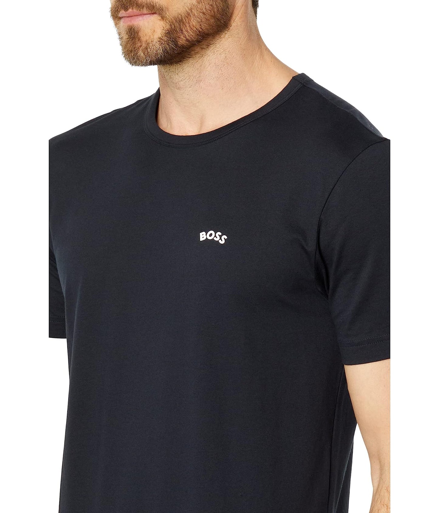 Hugo Boss Men's Crewneck T-Shirt Blue Size Large