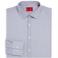Hugo Boss Men's Mabel Micro Print Regular Fit Dress Shirt Blue Size Regular