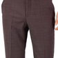 Hugo Boss Men's Modern Fit Super Flex Suit Pants Red Size 34