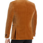 Hugo Boss Men's Hutson Velvet Slim Fit Dinner Jacket Brown Size 38