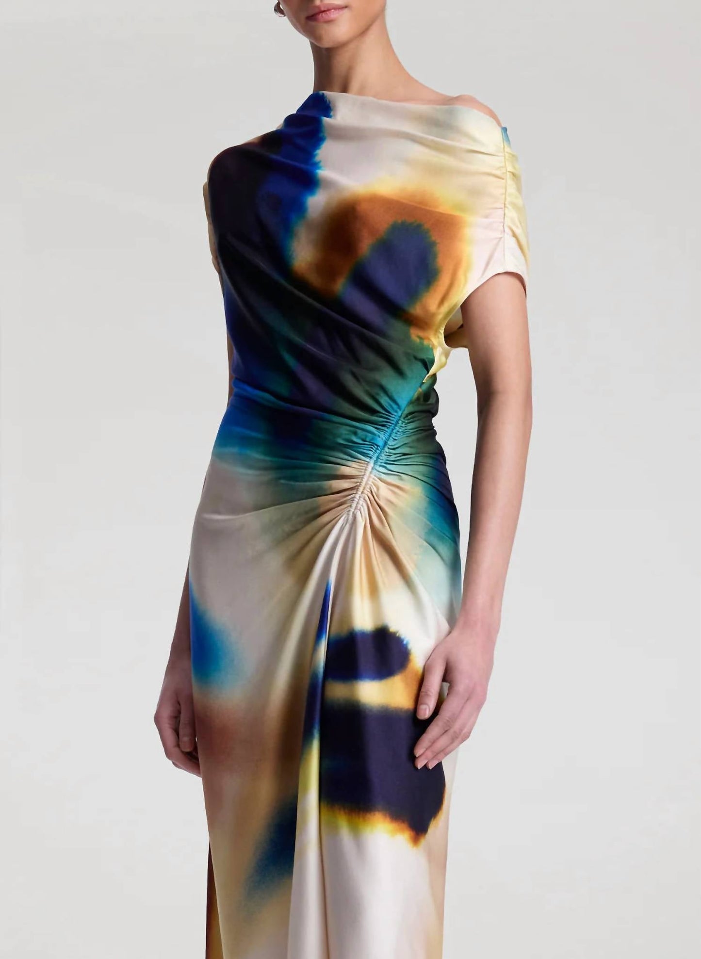 A.L.C. - Women's Penny Satin Midi Dress