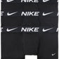 Nike Men's 3 Pack Dri Fit Essential Micro Trunks Black Size Medium