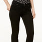 INC International Concepts Women's Curvy Fit INCFinity Bootcut Jeans Black Size 8