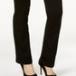 INC International Concepts Women's Curvy Fit INCFinity Bootcut Jeans Black Size 8