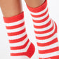 Charter Club Women's Critter Socks Red Size Regular
