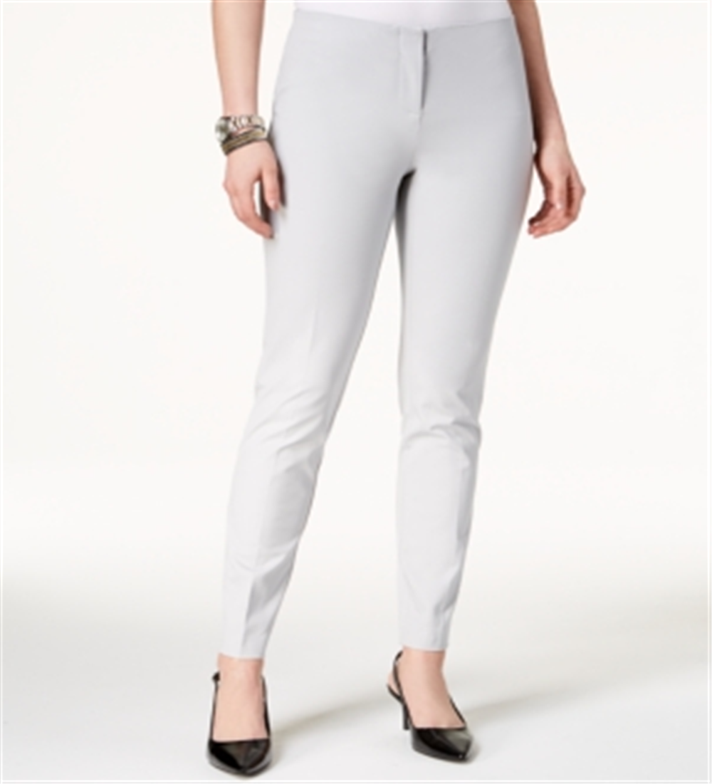 Alfani Women's Skinny Pants Gray Size 4