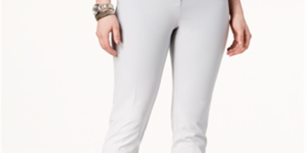Alfani Women's Skinny Pants Gray Size 4