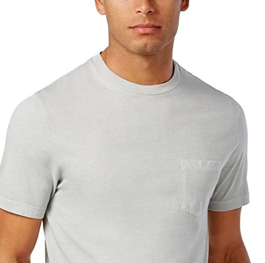 Club Room Men's Cotton Basic T-Shirt -Gray Size Medium
