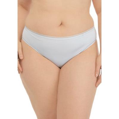 Calvin Klein Women's Seductive Comfort Bikini Underwear Blue Size 2X