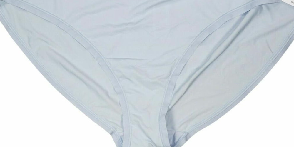 Calvin Klein Women's Seductive Comfort Bikini Underwear Blue Size 2X