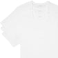 Calvin Klein Men's 3 Pack Slim Fit Cotton V Neck T-Shirt White Size X-Large
