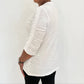 Elliott Lauren - Hannah Crew Neck Ruched Sleeve Tee
