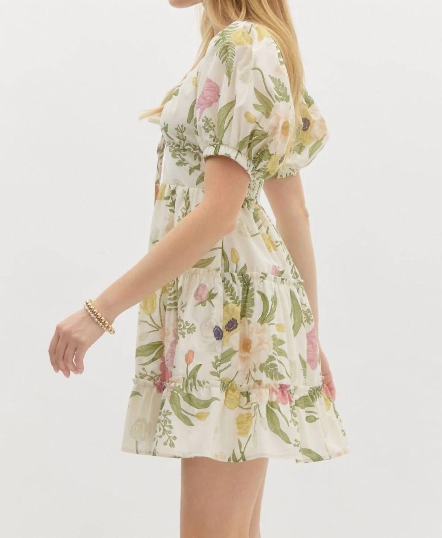 Entro - Lovie Floral Mini Dress