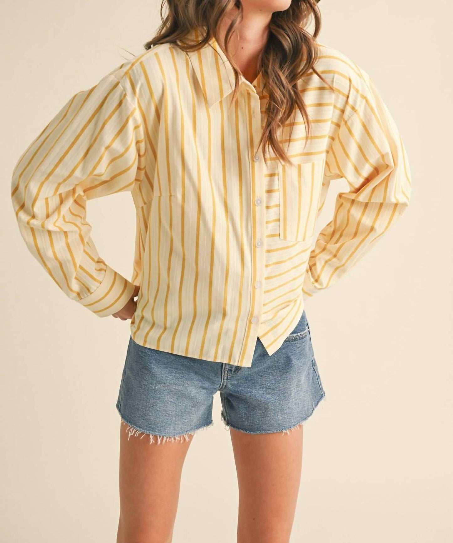 &Merci - Daffodil Striped Top