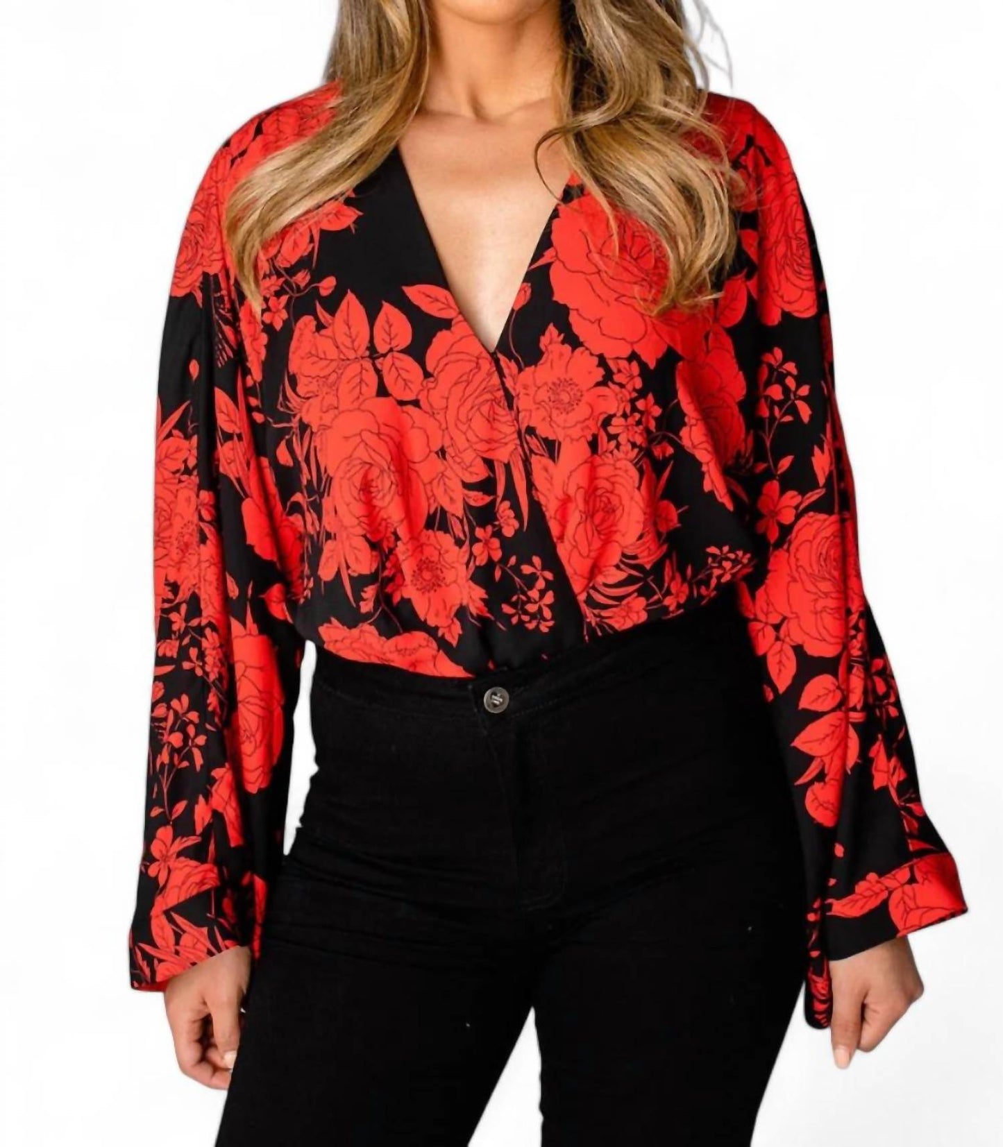 Buddylove - ARIANA KIMONO SLEEVE BODYSUIT
