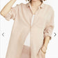 Hatch - Boyfriend Petal Gingham Cotton Shirt