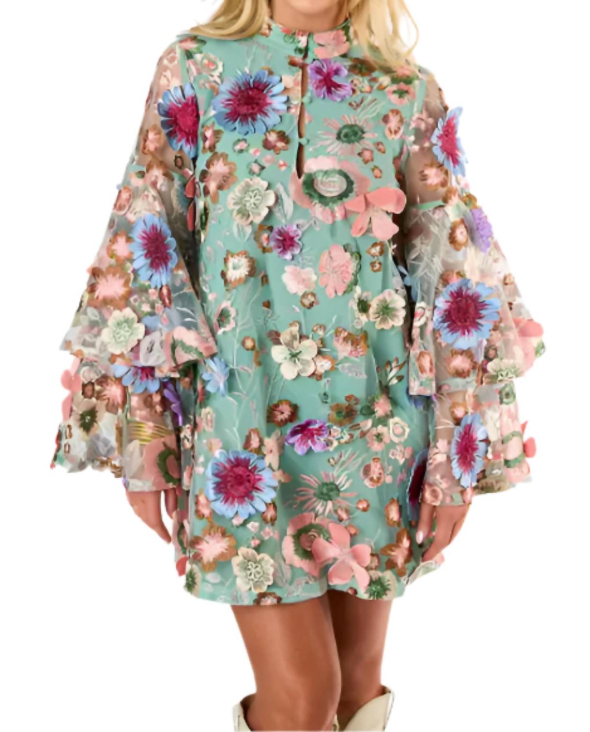 Buddylove - Gayle Long Sleeve Mini Dress