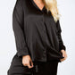 Isayes - Silk Pajama Set - Plus