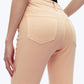 Bayeas - High Rise Vintage Crop Flare Denim Jeans