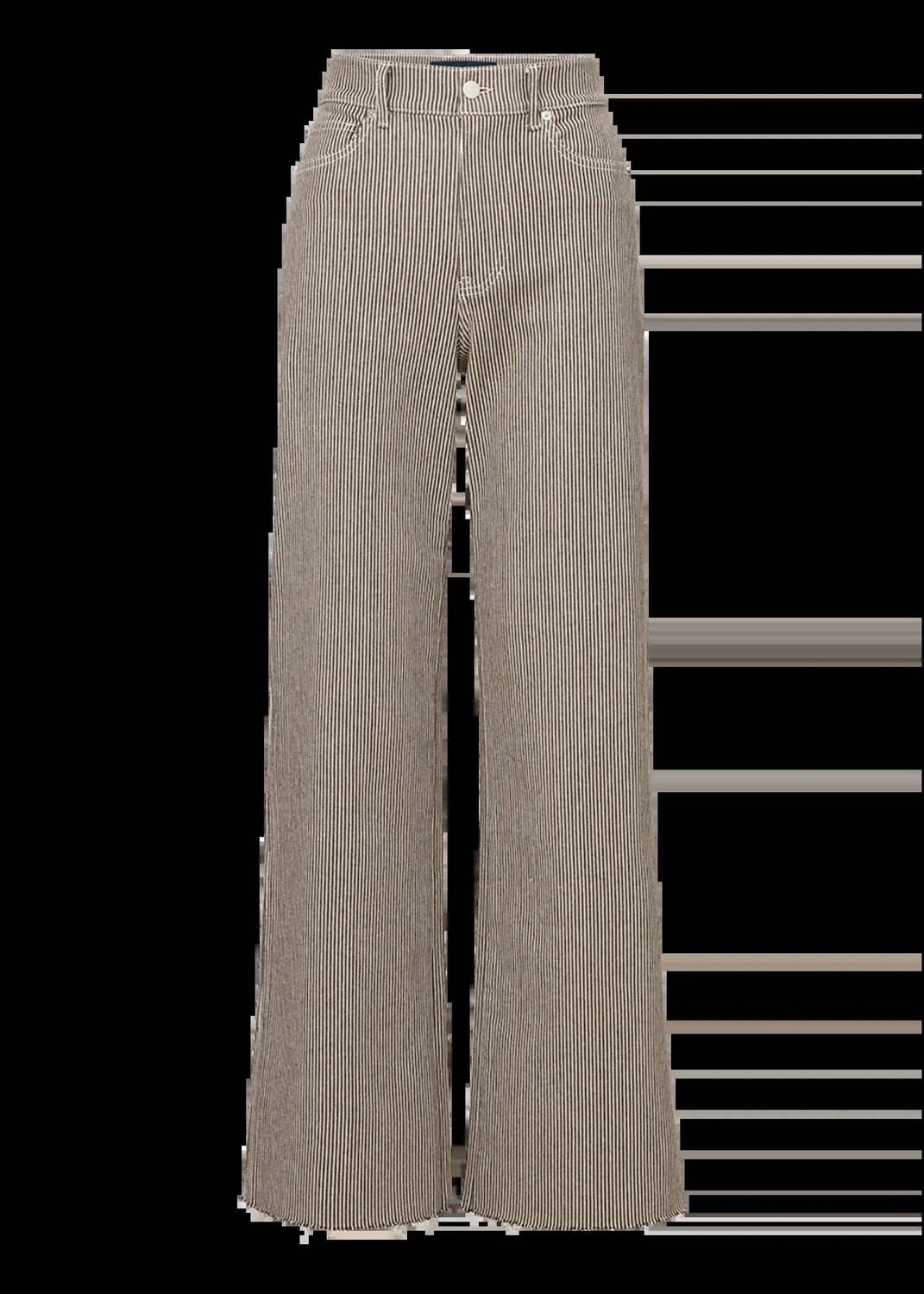 Veronica Beard - Taylor High Rise Wide Leg Jean