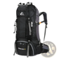 60l Hiking Backpack Durable Trekking Mountaineering Bag