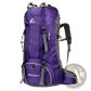 60l Hiking Backpack Durable Trekking Mountaineering Bag