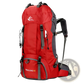 60l Hiking Backpack Durable Trekking Mountaineering Bag