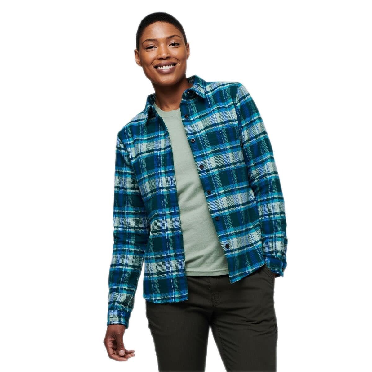 mero-womens-flannel-shirt-deep-ocean-plaid-3
