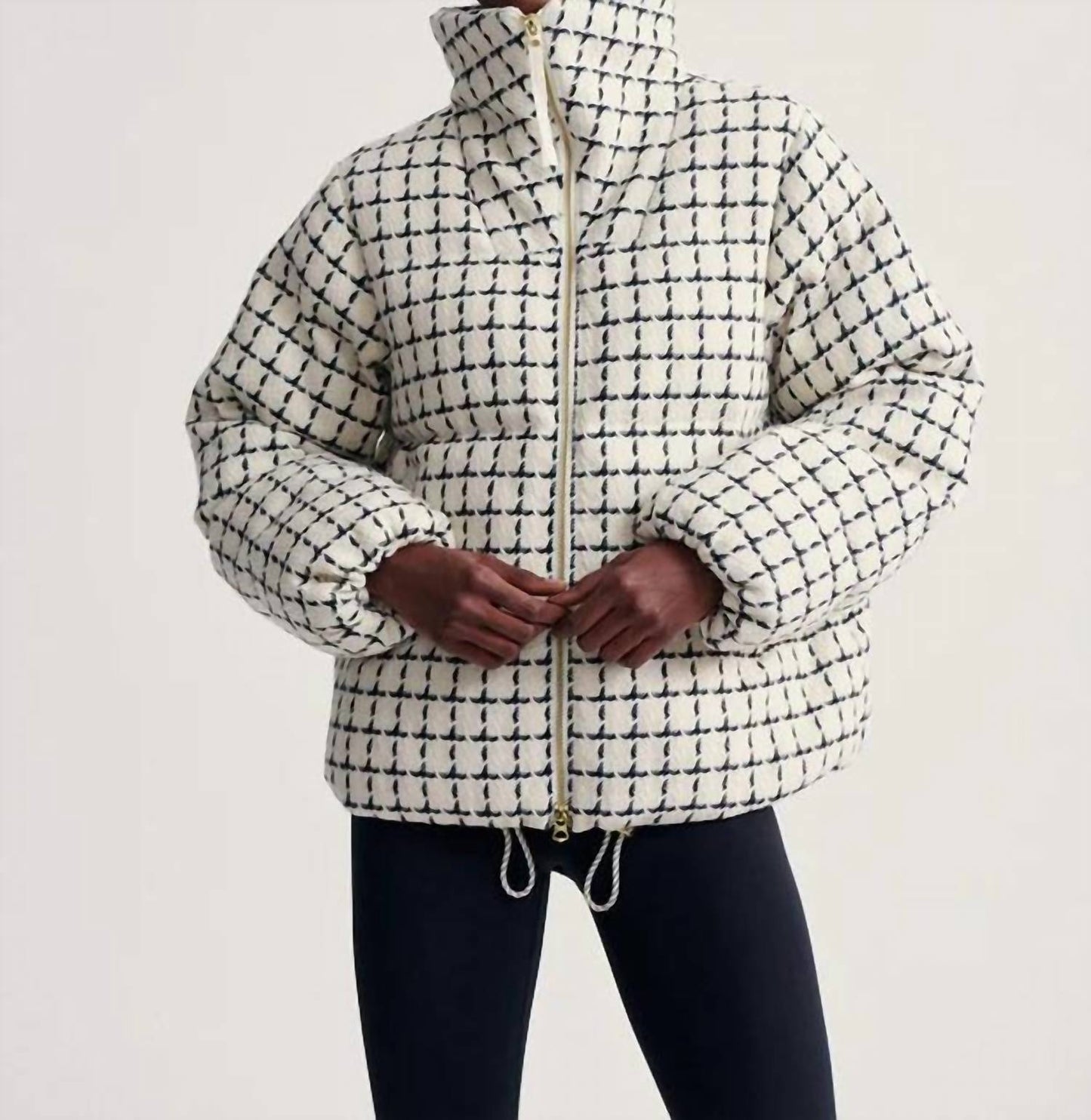 Varley - Eugene Check Puffer Jacket