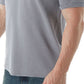 Lacoste Men's Classic Pique Short Sleeve Polo Gray Size 8