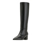 Marc Fisher Womens Gradia Wide Calf Wide Calf Boot Black Size 10 (without box)